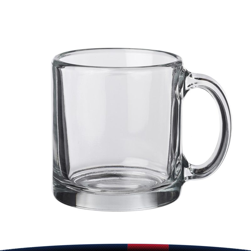 13 oz. Libbey Lucent Glass Coffee Mugs-6