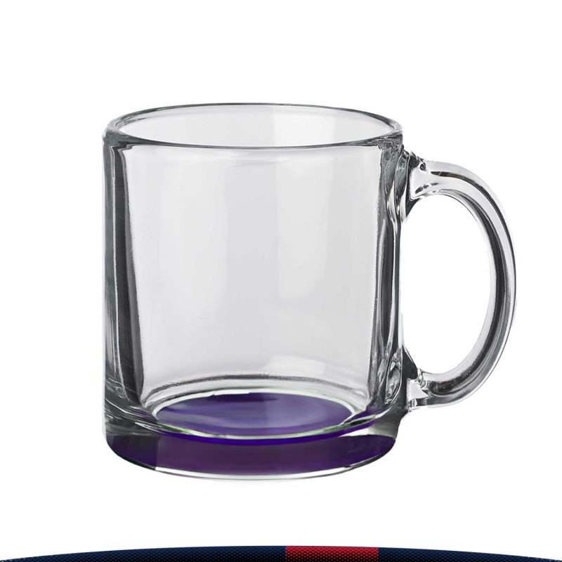 13 oz. Libbey Lucent Glass Coffee Mugs-9