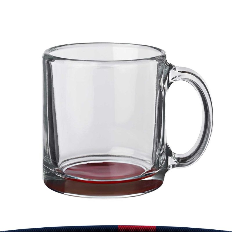 13 oz. Libbey Lucent Glass Coffee Mugs-10