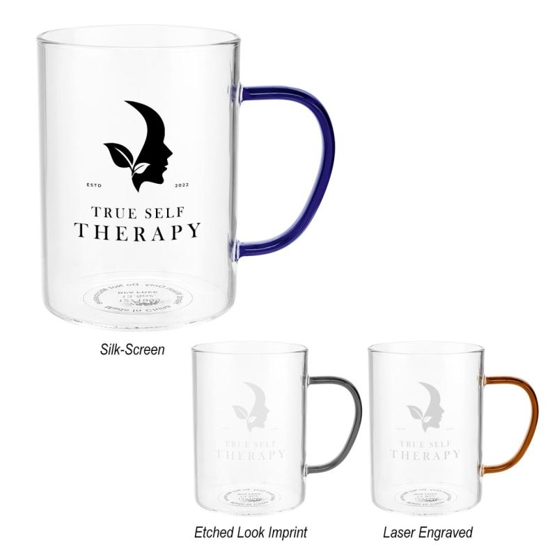 13.5 Oz. Hue Glass Mug-1