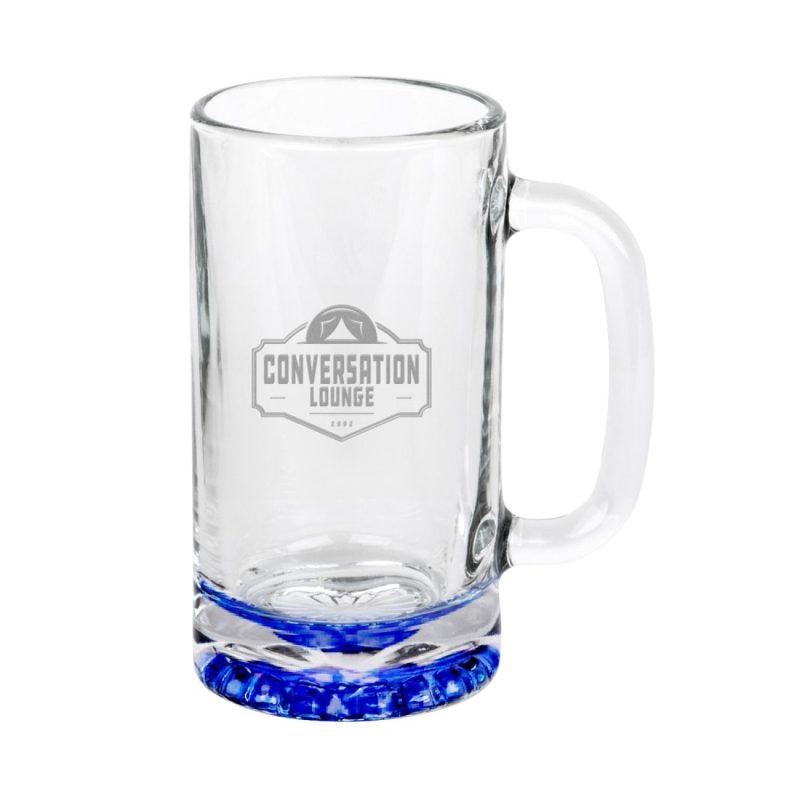 16 oz. Libbey® Tankard Starburst Beer Mug (Engraved Imprint)-3