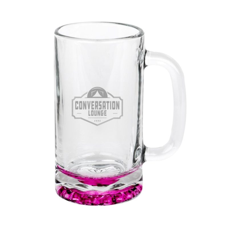16 oz. Libbey® Tankard Starburst Beer Mug (Engraved Imprint)-6