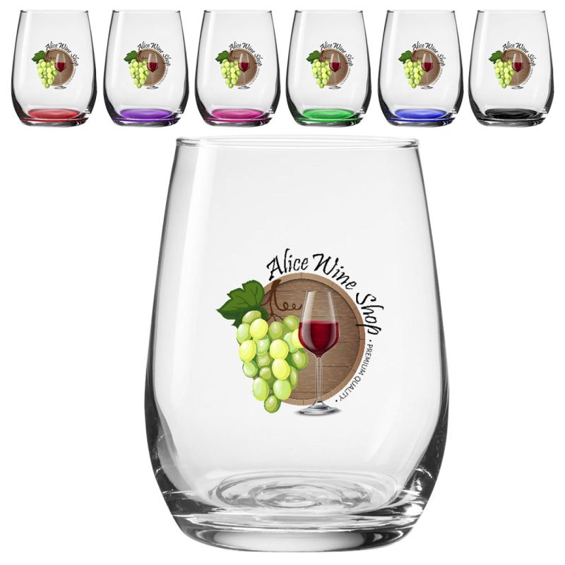 6.25 oz. Libbey Stemless Taster Glasses-1