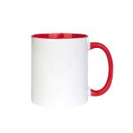 Barcelona 11oz Two Tone Mugs-Inner Handle color-7