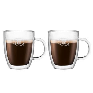 Bodum Bistro 10oz Double Wall Mug Set - 2 pcs-1