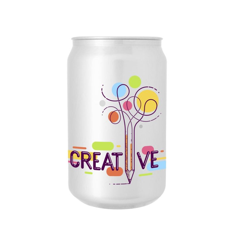Garyline® Can-Shaped RPET Glass - 16 oz.-7