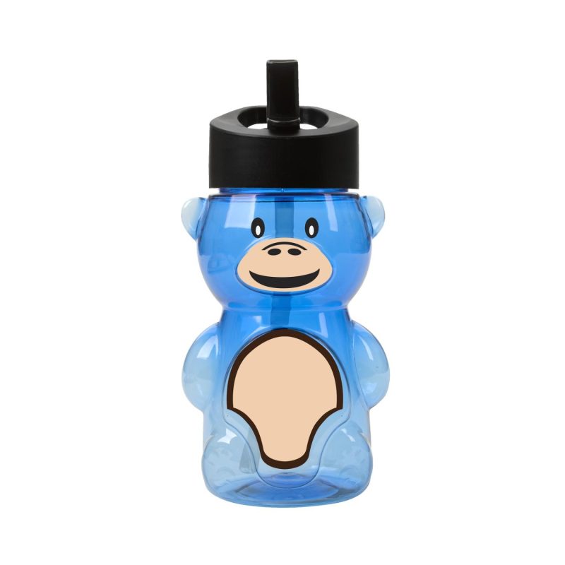 Garyline® Cubbie RPET Bottle with Flip-Straw Lid - 20 oz.-2