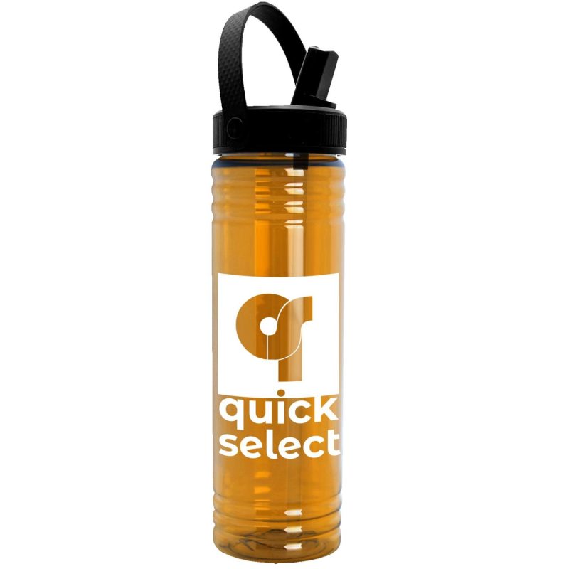Garyline® Slim Fit RPET Bottle with Flip-Straw