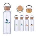 Jovito 21 oz. Glass Water Bottle-1