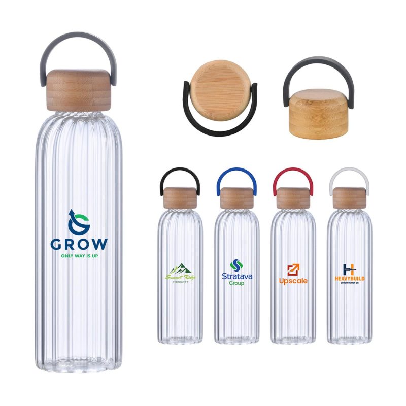 Jovito 21 oz. Glass Water Bottle-1