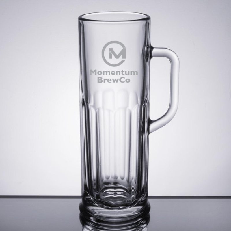Laser-Engraved-Libbey®-5001-Frankfurt-21-oz-Beer-Mug-GLS-L5001 Laser Engraved Libbey® 5001 Frankfurt 21 oz. Beer Mug-1