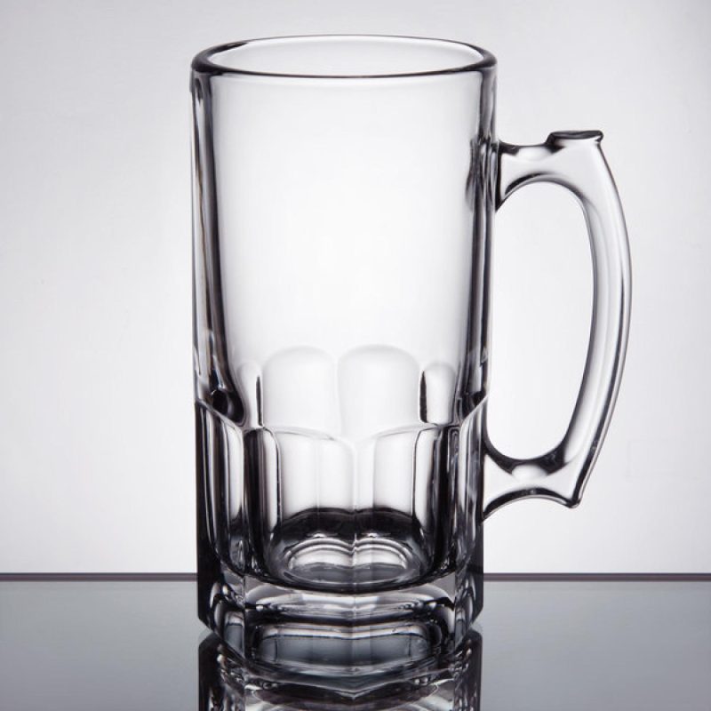Laser Engraved Libbey® 5262 Gibraltar 1 Liter Super Beer Mug-2