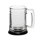 Libbey Idelle Glass Beer Mugs - 15 Oz.-2