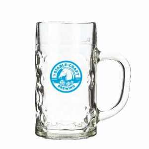 Libbey Oktoberfest Beer Mug 22 oz - Classic German-Style Glass Stein with Handle-1