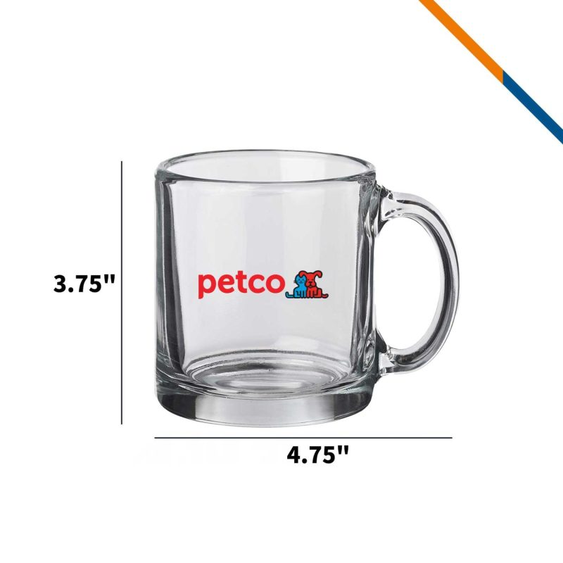 Libbey Ulysses Glass Coffee Mugs - 13 OZ.-4