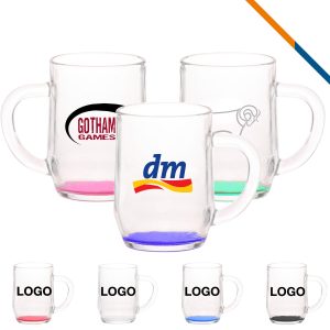 Libbey Uster Glass Mugs - 10 OZ.-1