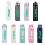 Rockford 28 oz Vacuum Bottle with Push up Lid & Handle-1