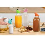 Silicone Milk Bottle Cap Compatible W/ Stanpac & Libbey Glass Bottles-3