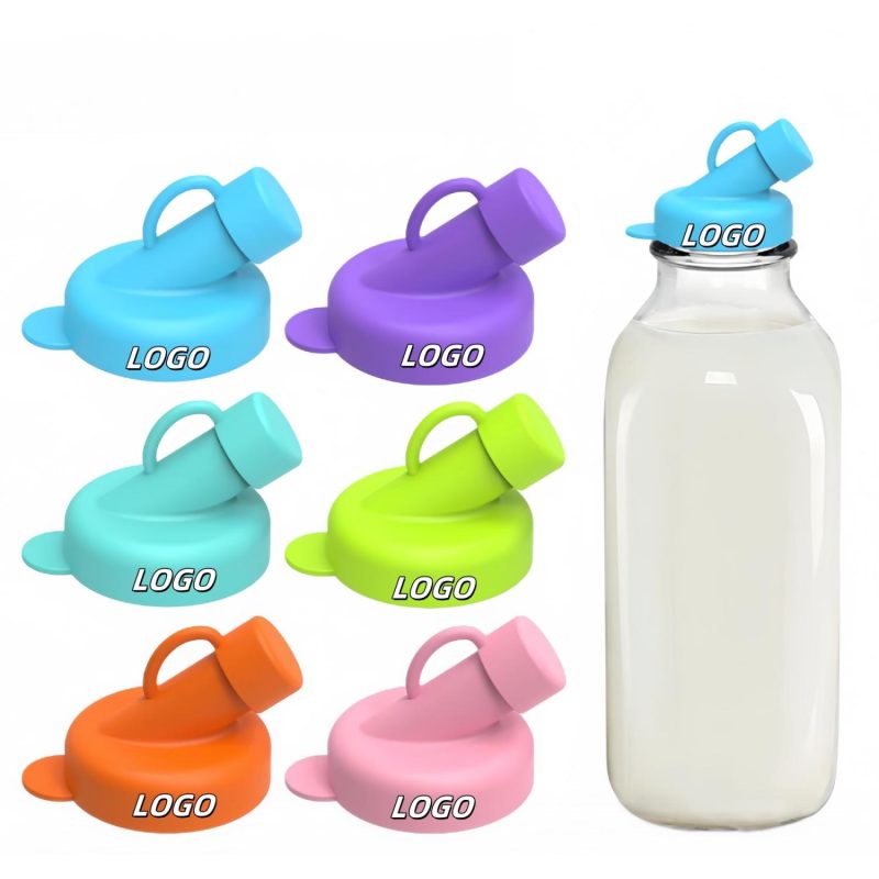 Silicone Milk Bottle Cap Compatible W/ Stanpac & Libbey Glass Bottles-1