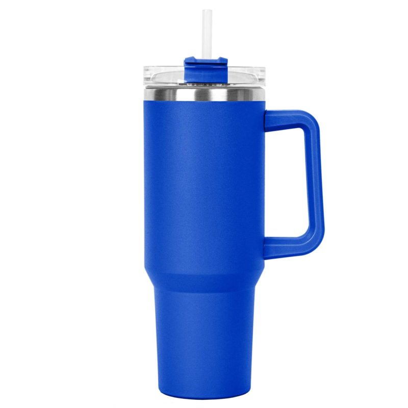 40 Oz. The Hippo Mug & Straw Lid w/Twist Closure-9