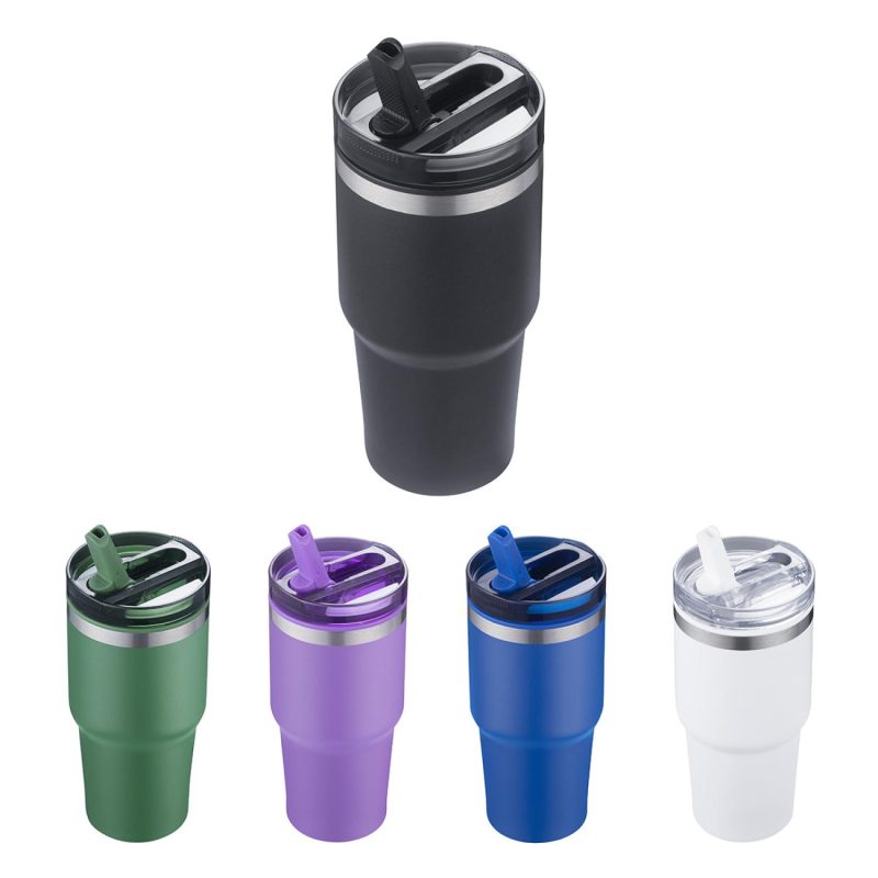 Elgin 20 oz Travel Tumbler w/ Plastic Liner-2