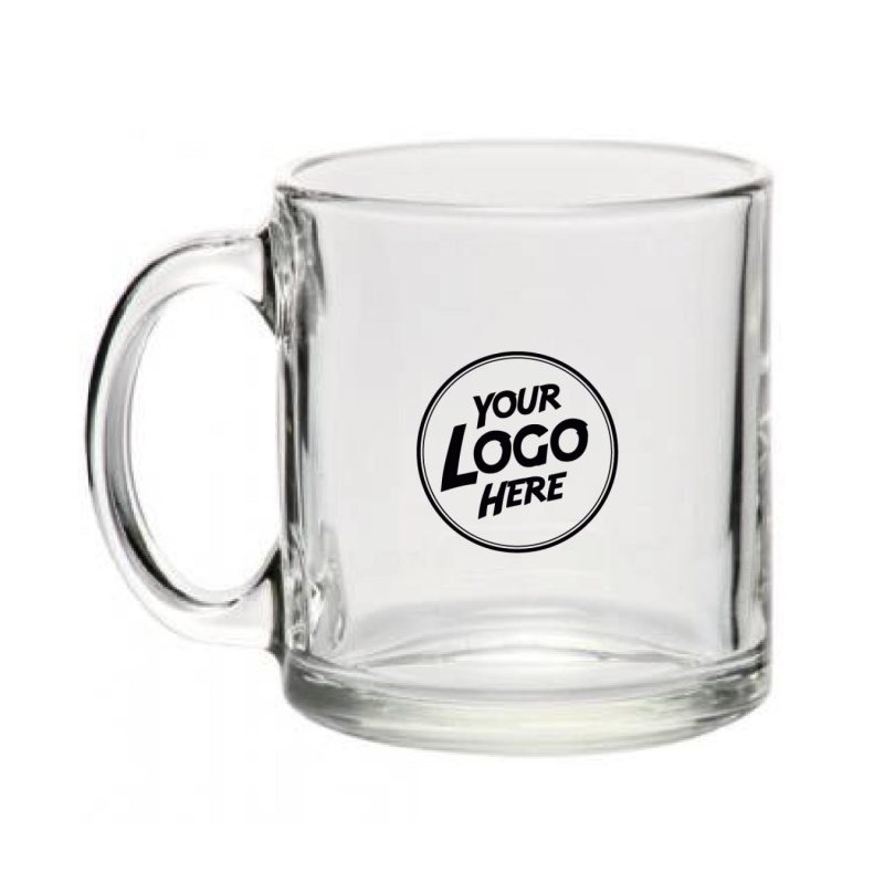 Libbey Clear Glass Coffee Mugs - 13 oz-4