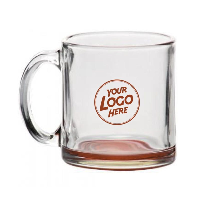 Libbey Clear Glass Coffee Mugs - 13 oz-8
