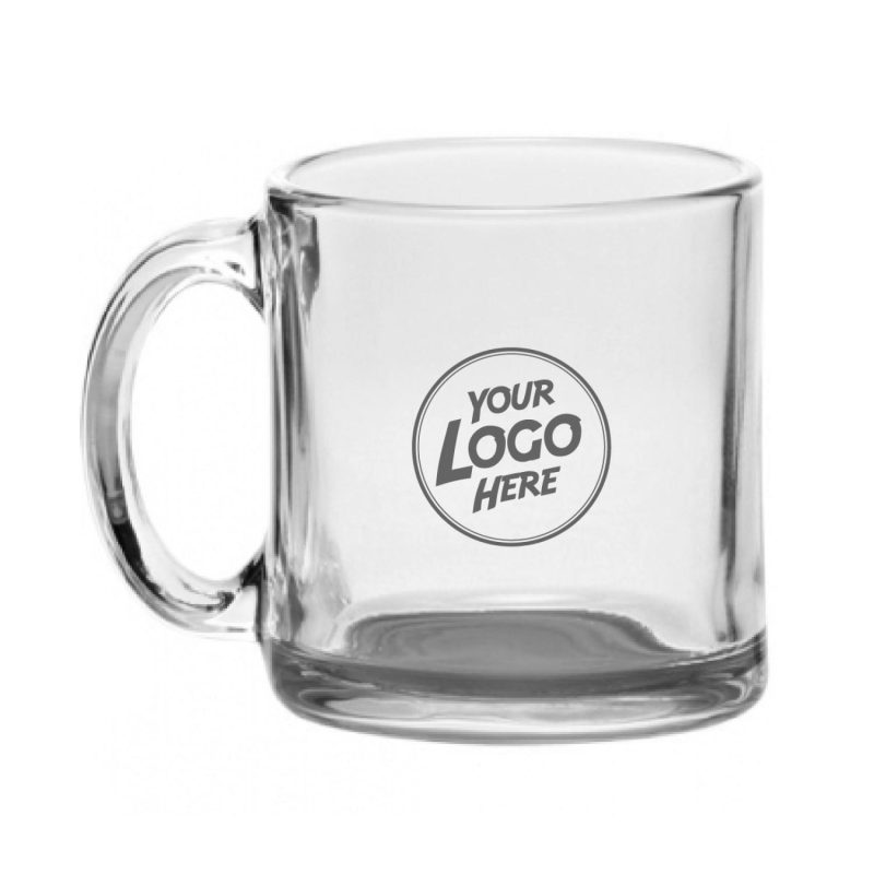 Libbey Clear Glass Coffee Mugs - 13 oz-9