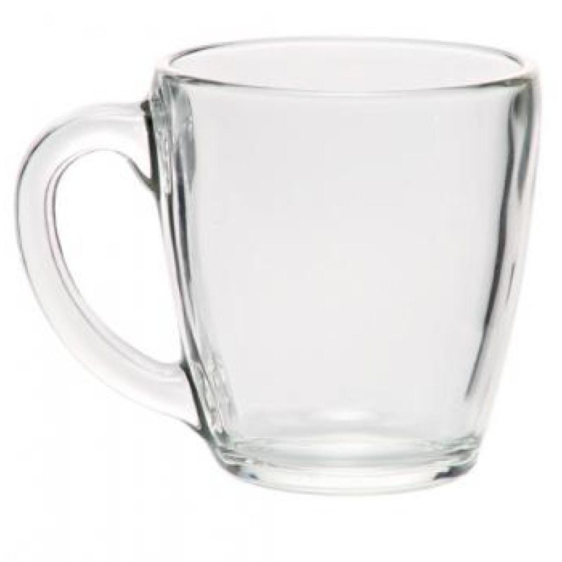 Libbey Tapered Glass Coffee Mugs 15.5 oz-4