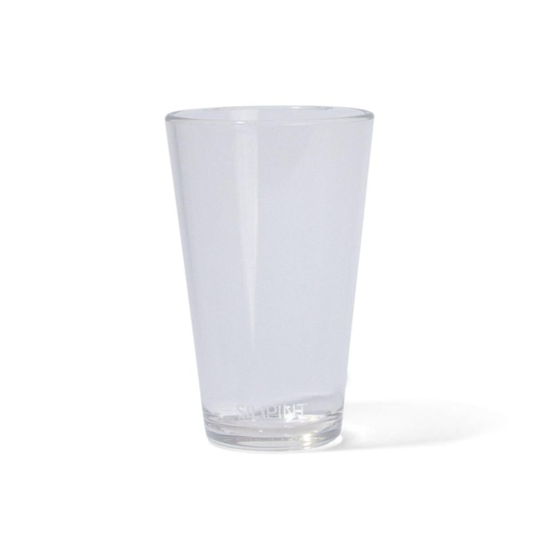 16 Oz. Silipint® Crystal Clear Silicone Pint Glass-2