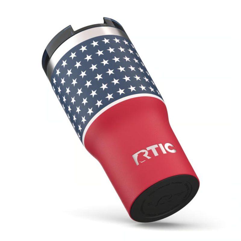 20 oz RTIC® Stainless Steel Vacuum Insulated Essential Tumbler-USA 250th-6