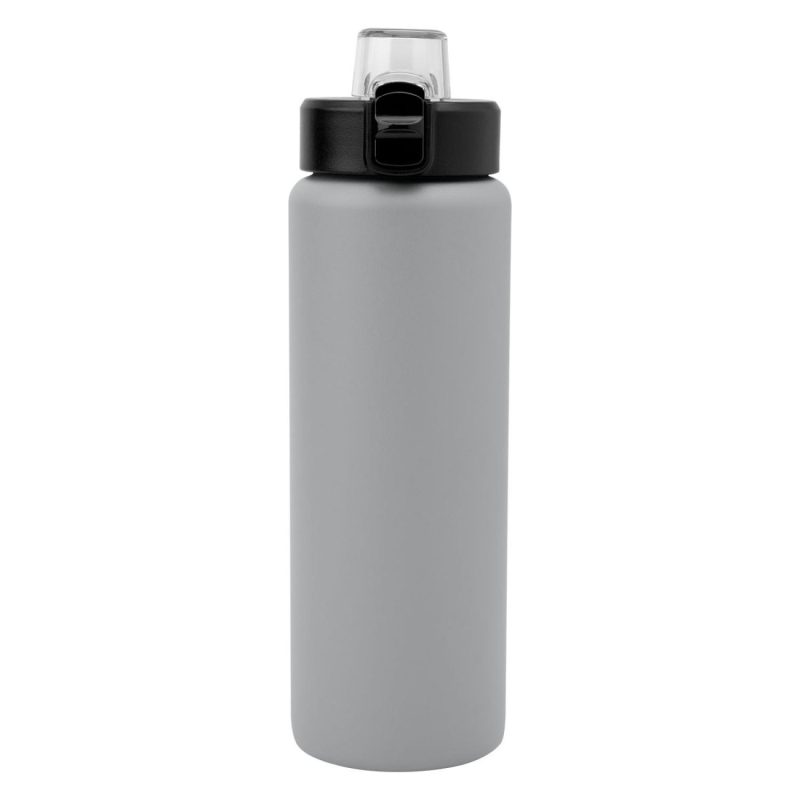 30 Oz. Nolan Recycled Single Wall Stainless Steel Bottle-6