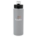 30 Oz. Nolan Recycled Single Wall Stainless Steel Bottle-7