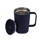Aviana Rowan Recycled Stainless Steel Mug - 15 Oz. - Matte Navy-5