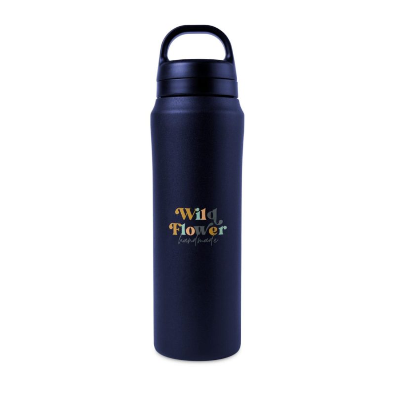 Aviana Rowan Recycled Stainless Steel Water Bottle - 16 Oz. - Matte Navy-1