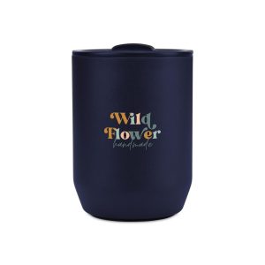 Aviana Rowan Recycled Stainless Steel Wine Tumbler - 15 Oz. - Matte Navy-1