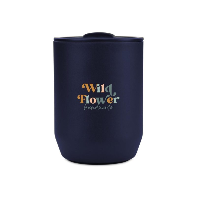 Aviana Rowan Recycled Stainless Steel Wine Tumbler - 15 Oz. - Matte Navy-1