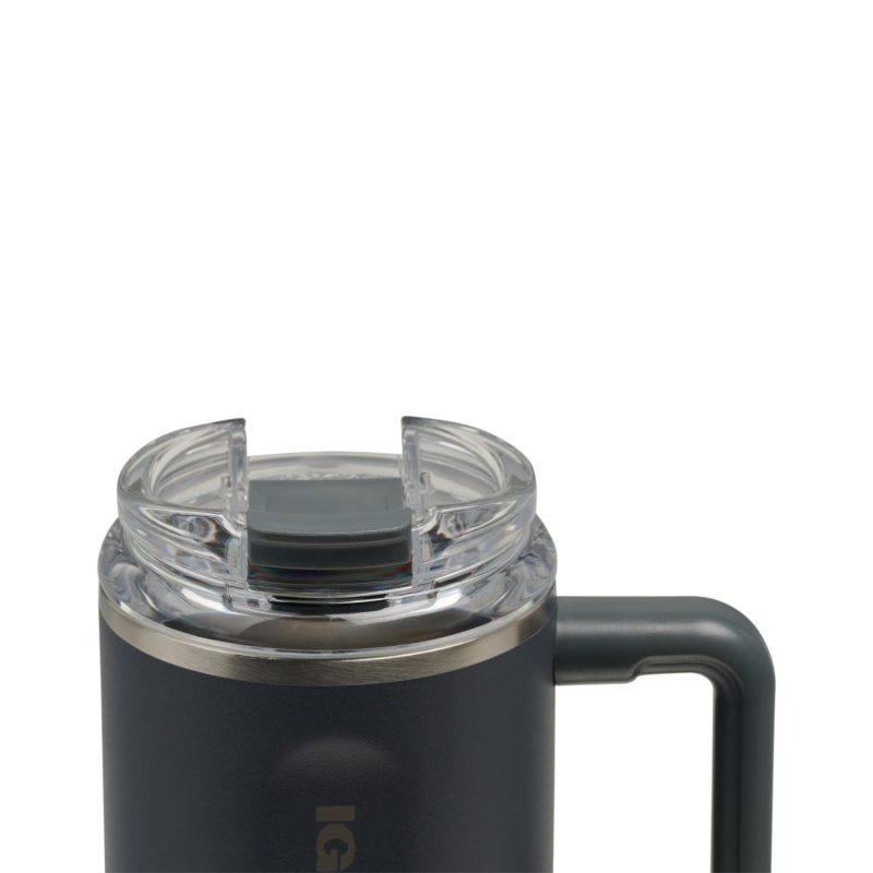 Igloo Recycled Stainless Steel Travel Tumbler - 18 Oz. - Carbonite-6