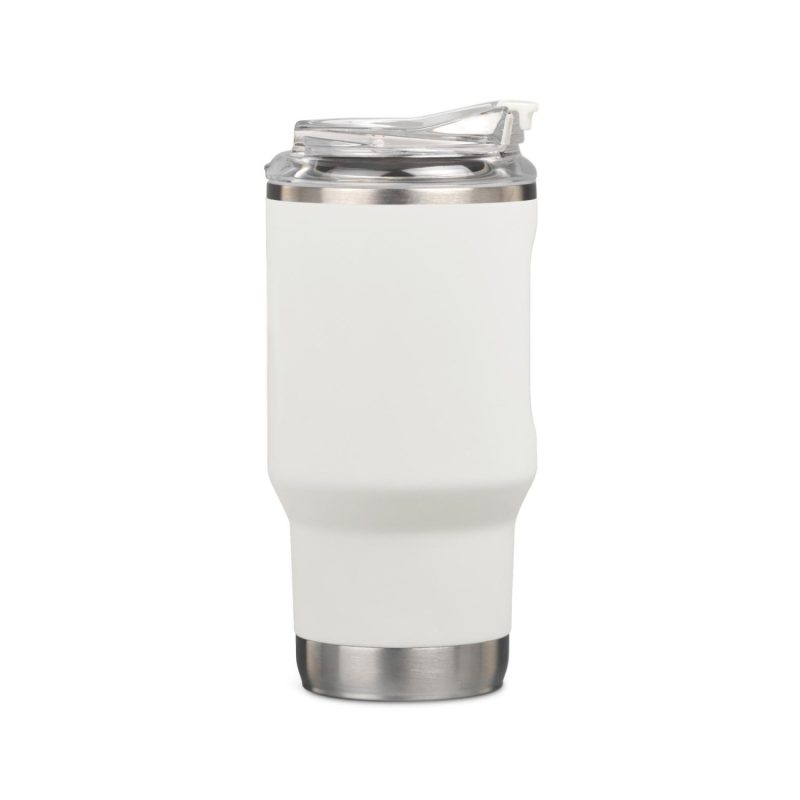 Igloo Recycled Stainless Steel Travel Tumbler - 18 Oz. - White-4