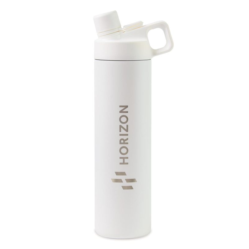 MiiR? Vacuum Insulated Wide Mouth Hatchback Chug Lid Bottle - 20 Oz. - White Powder-1