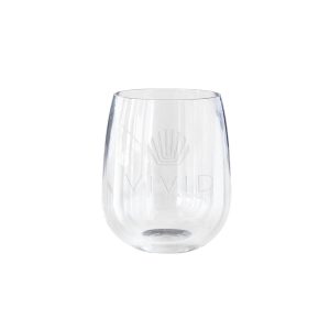 Symglass 12oz Clear Stemless Wine Glass-1