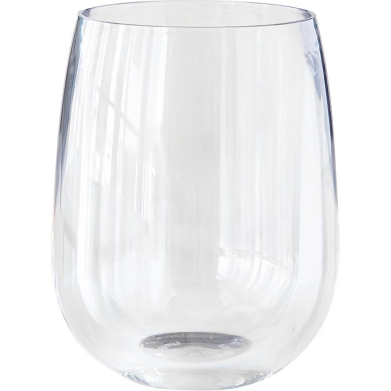 Symglass 12oz Clear Stemless Wine Glass-7