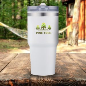 20 oz Double Wall Tumbler with Straw Lid
