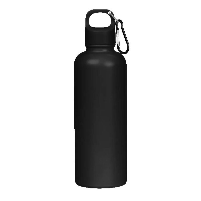 Hydraclasp 25 oz Single Wall Stainless Steel Water Bottle with Carabiner-9