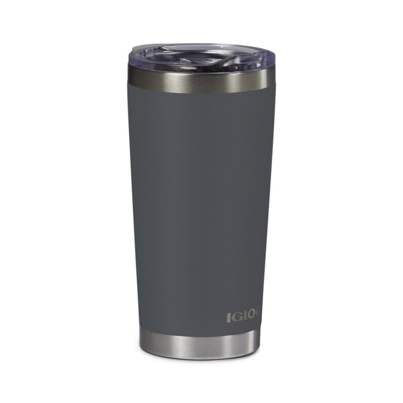 Igloo Recycled Stainless Steel Tumbler - 20 Oz. - Carbonite-4