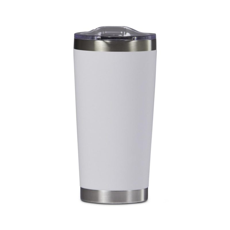 Igloo Recycled Stainless Steel Tumbler - 20 Oz. - White-2