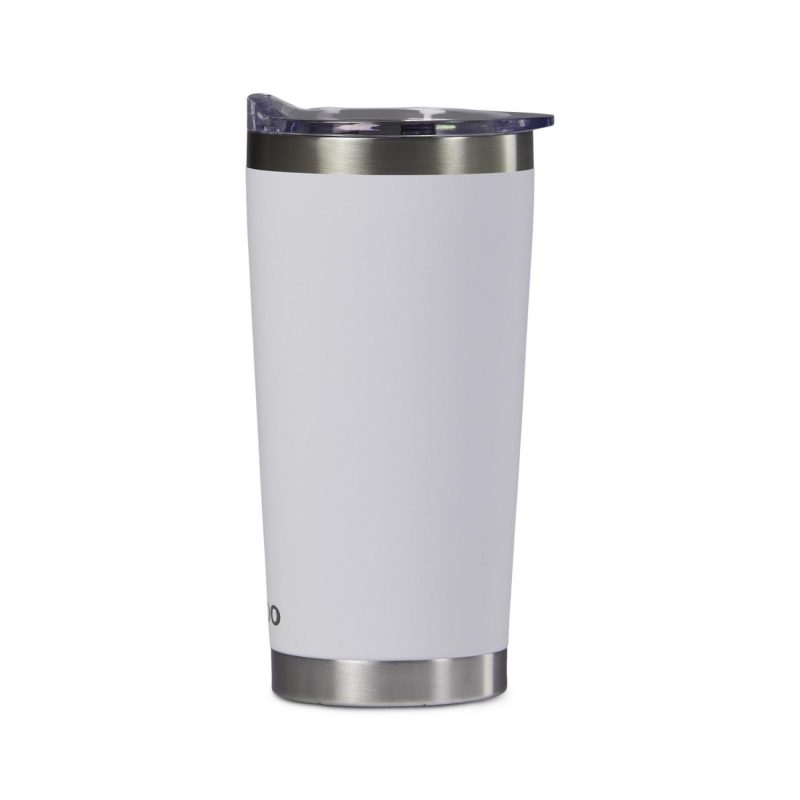 Igloo Recycled Stainless Steel Tumbler - 20 Oz. - White-6