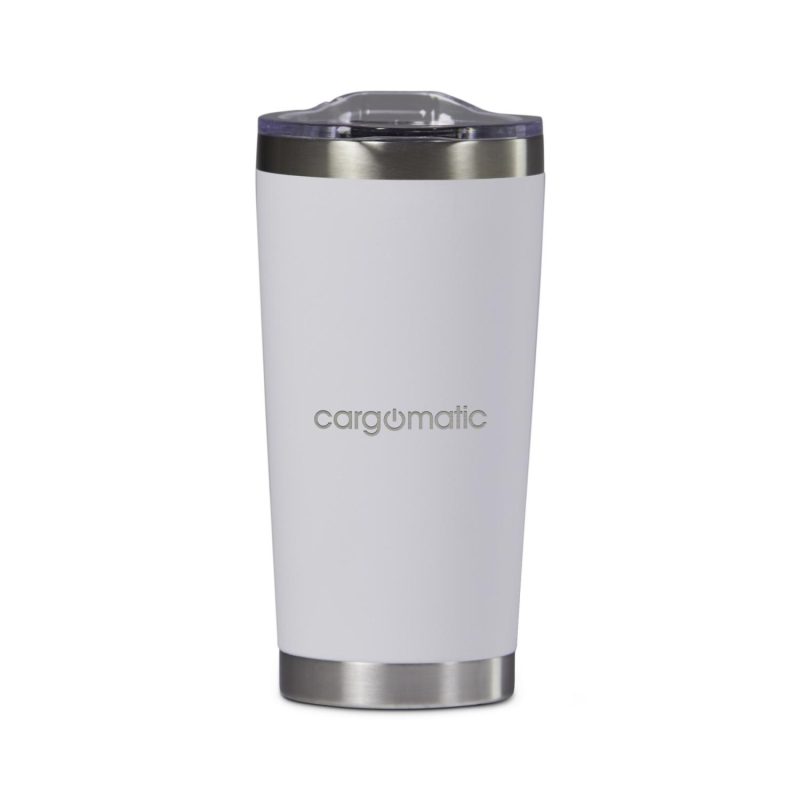 Igloo Recycled Stainless Steel Tumbler - 20 Oz. - White-1