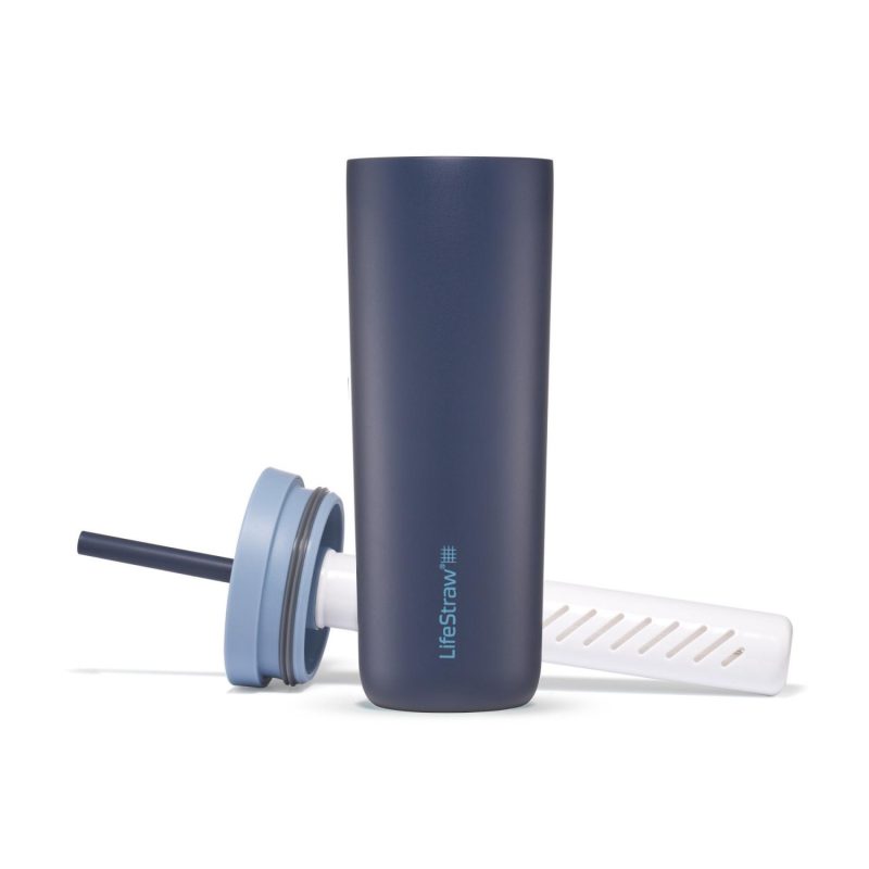 LifeStraw Go Series Tumbler - 18 Oz (Stainless) - Aegean-5