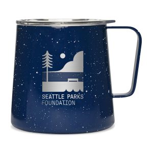 MiiR Grounded Camp Cup - 12 Oz. - Blue Speckle Gloss-1